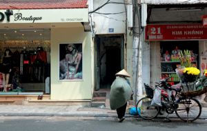Boutique and Street Life Hanoi